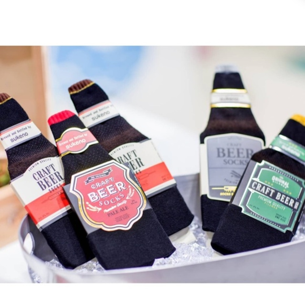 Pale Ale Craft Beer Socks